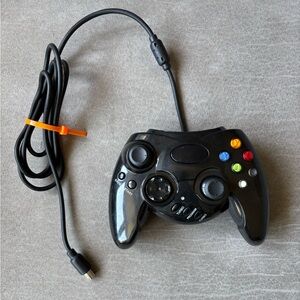 NON OEM  Original Xbox Turbo Wired Controller Black XBO2000P No Breakaway